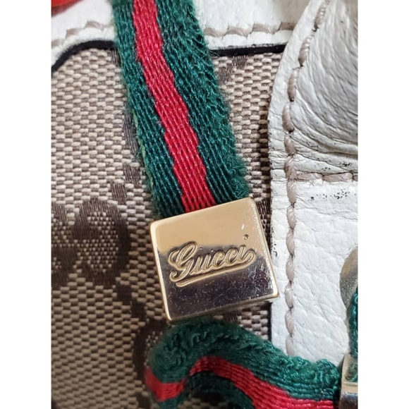 Authentic Gucci Brown GG Canvas Princy Satchel Bag - Picture 9 of 14